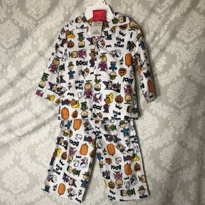 Peanuts Halloween Pajama Set 3T
